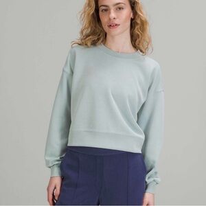 Lululemon Perfectly Oversized Cropped Crew *Softstreme